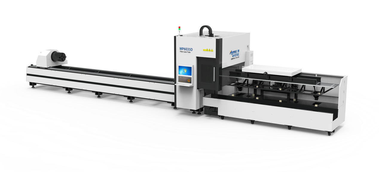 Tube metal laser cutting machine