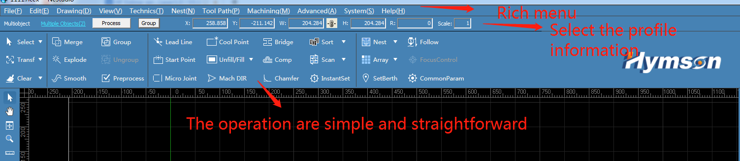 Simple and Practical Cutting Software 