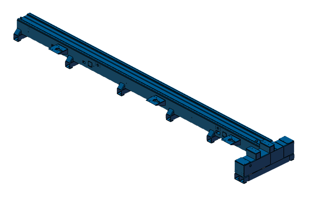 cnc laser metal cutting machine structure