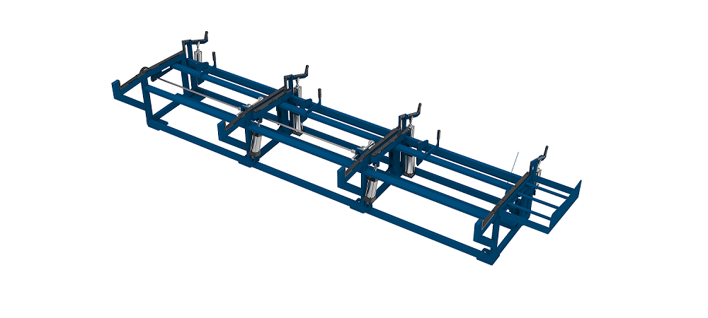 fiber laser metal cutting machine feeding unit